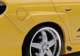 2000-2004 Dodge Neon 4DR Rear Extreme Fender Flares 2PC by Wings West - 890805-890804