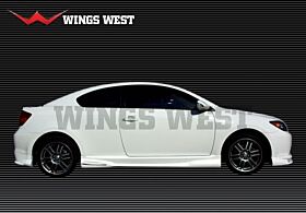 2005-2010 Scion tC A-Spec Side Skirts 2PC by Wings West - 890863L-890863R