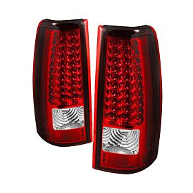 2003-2006 Chevy Silverado 1500/2500/3500 Red/Clear LED Tail Lights - ALT-ON-CS03