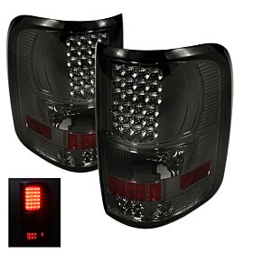 2004-2008 Ford F150 Styleside Smoke LED Tail Lights - ALT-ON-FF15004-LED-SM