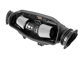 2020-2022 Corvette C8 aFe Track Series Carbon Fiber Cold Air Intake System With Pro DRY S Filters - 57-10013D