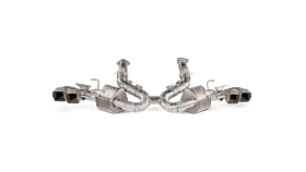 2020-2023 Chevrolet Corvette C8 Akrapovic Slip-On Line (Titanium) - S-CO/TI/3