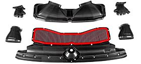 2020-2023 Audi C8 RS6/RS7 Black Carbon Air Intake System - GLOSS - C8RS6-CF-INT
