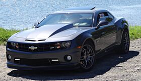 2010-2013 Chevy Camaro 3 inch Cowl Fiberglass Hood - B-12401
