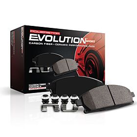2020-2022 Chevrolet Corvette Base Power Stop Front Z23 Evolution Sport Brake Pads w/Hardware - Z23-8007