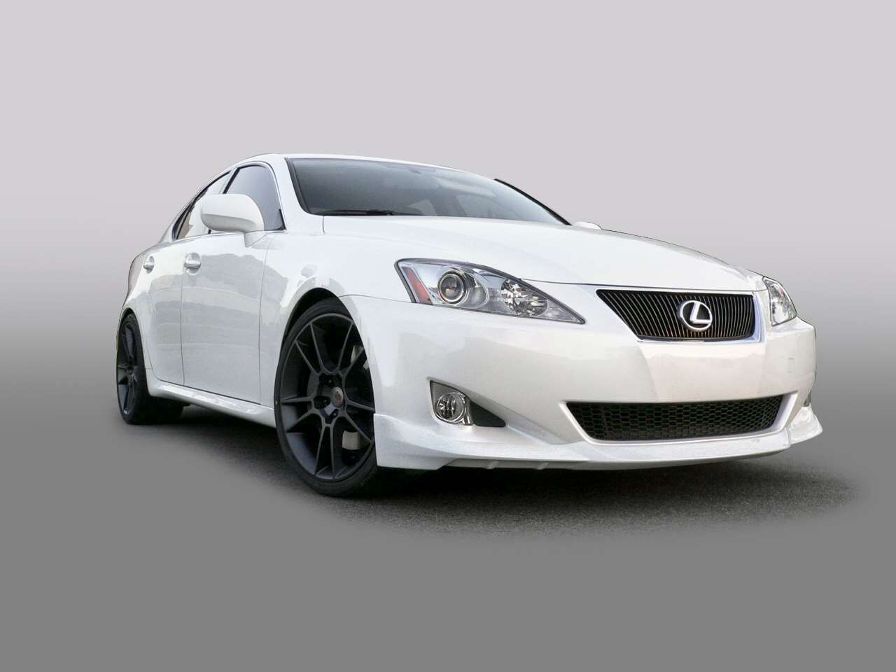 レクサスIS250 2006-2008 Lexus IS250 3DC Poly-Urethane Front Bumper Lip Spoiler
