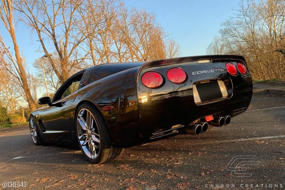 1997-2004 Chevy Corvette C5 Carbon Fiber S-Design Wing Trunk Lid ...