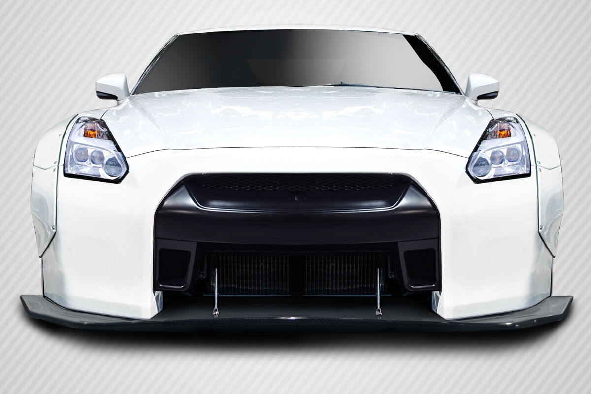 Front Splitter Nissan Gt R R35 2009-2016 Nissan GT-R R35 Carbon Creations LBW Front Splitter 1PC - 113507