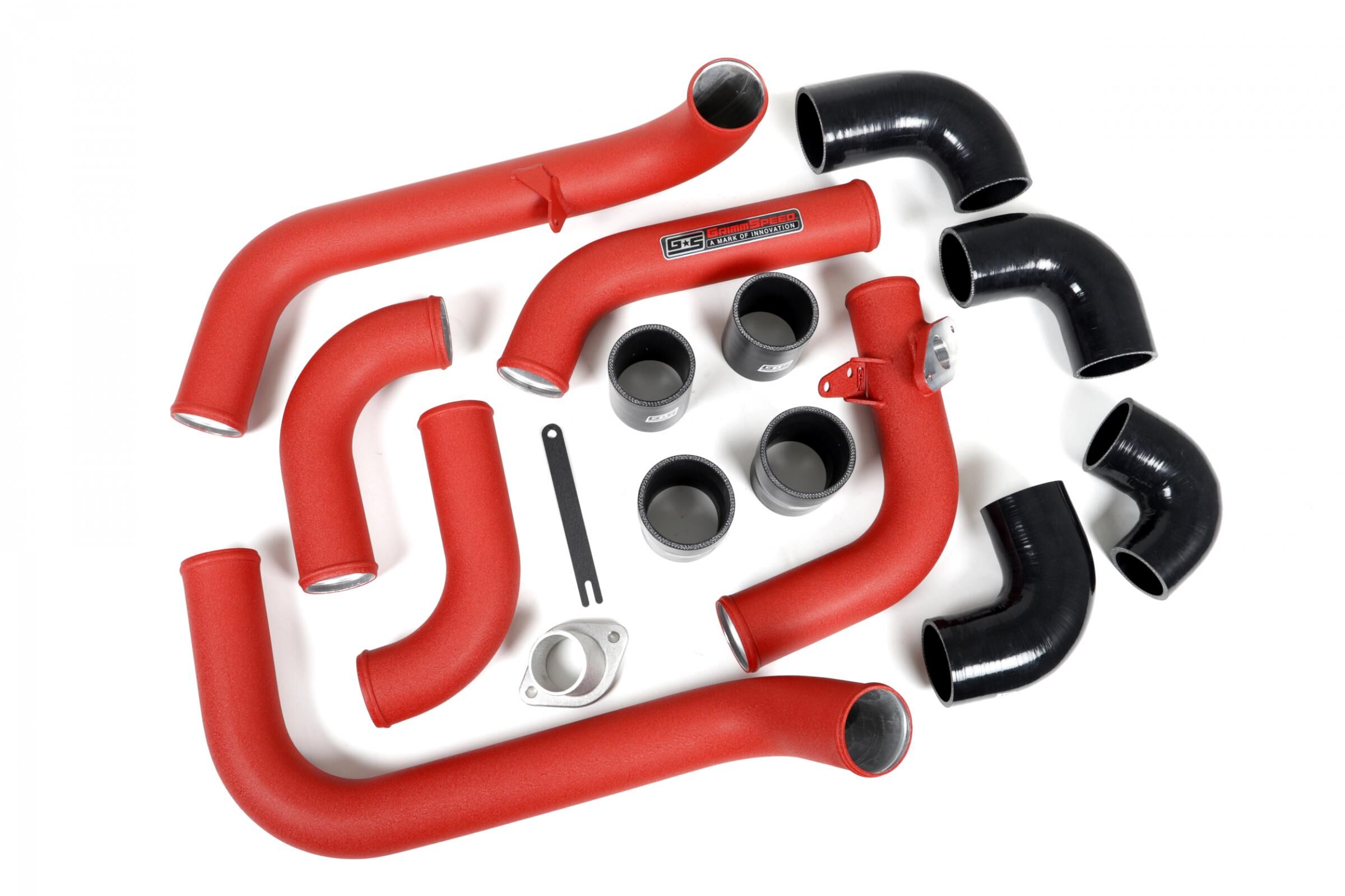 BLOX Racing 08-19 WRX - Black Intercooler Coupler Hose Kit main image 0