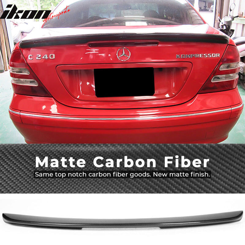 2001-2007 Mercedes Benz C-Class W203 AMG Style Carbon Fiber Rear Trunk ...