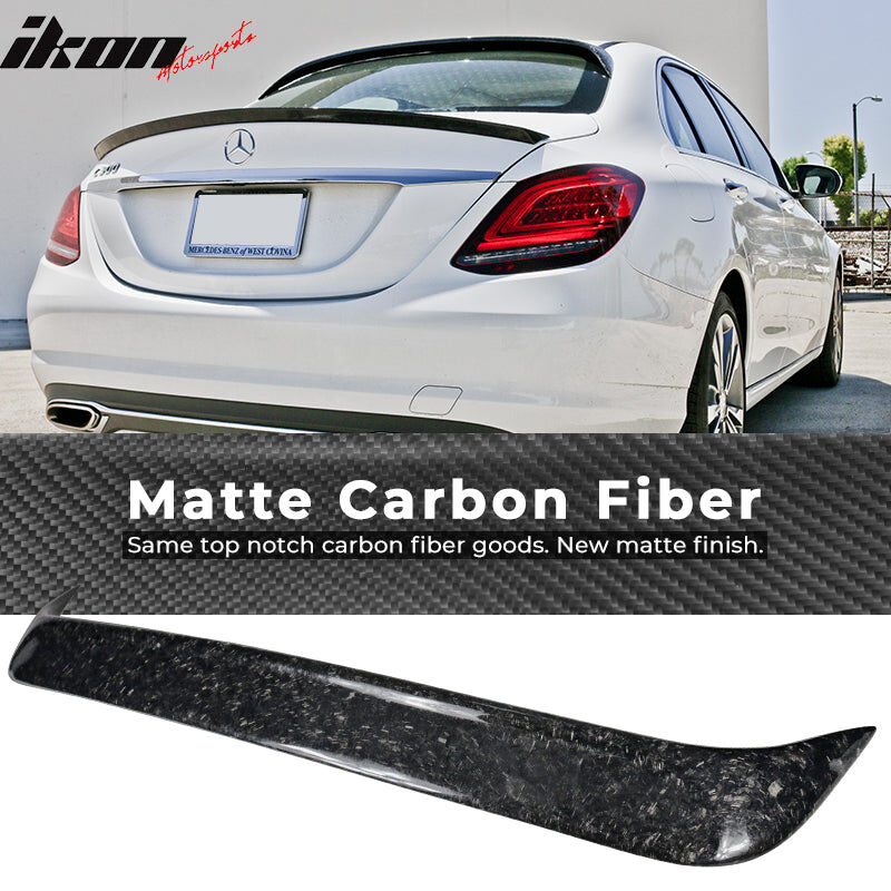 2015-2021 Mercedes Benz C-Class W205 OE Style Forged Carbon Fiber Rear ...