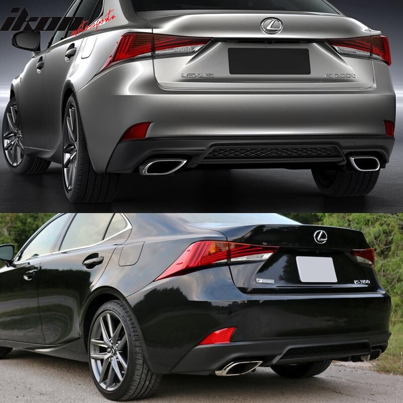 2014-2020 Lexus IS250/IS350/IS-F F-Sport Polypropylene Rear Bumper ...