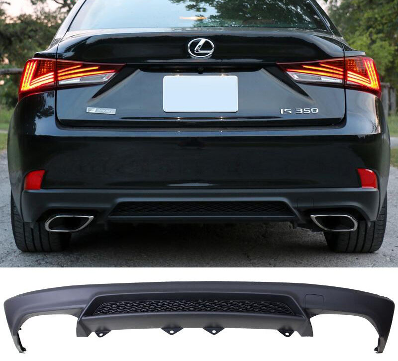 2014-2020 Lexus IS250/IS350/IS-F F-Sport Polypropylene Rear Bumper ...