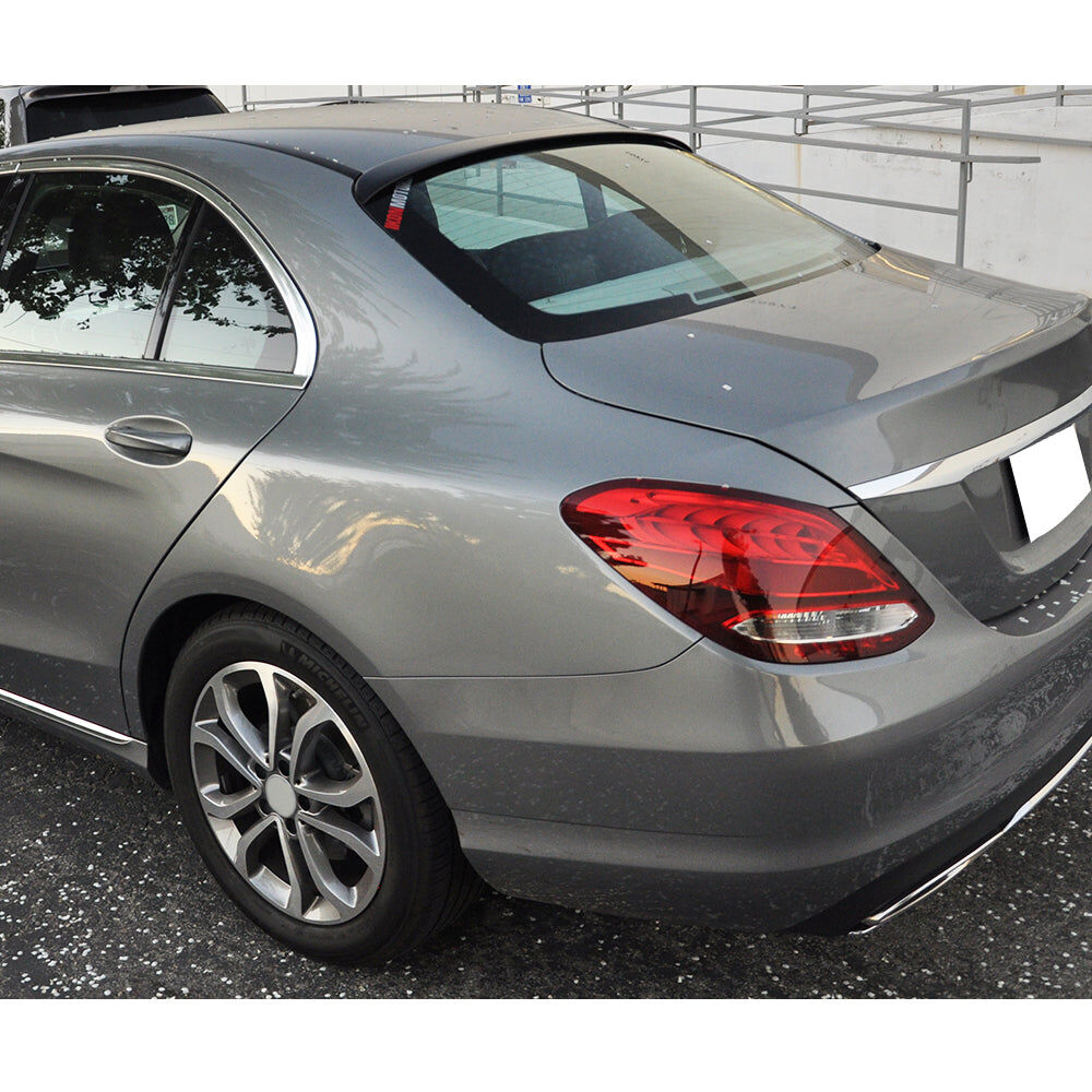 2015-2021 Mercedes Benz C-Class W205 OE Style ABS Rear Roof Spoiler ...