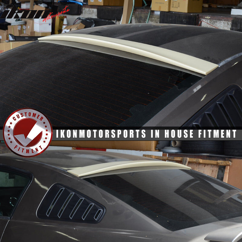 Ds Rear Wing 2005-2014 Ford Mustang DS Style ABS Rear Roof Spoiler Wing - ASR-FM05DS-A
