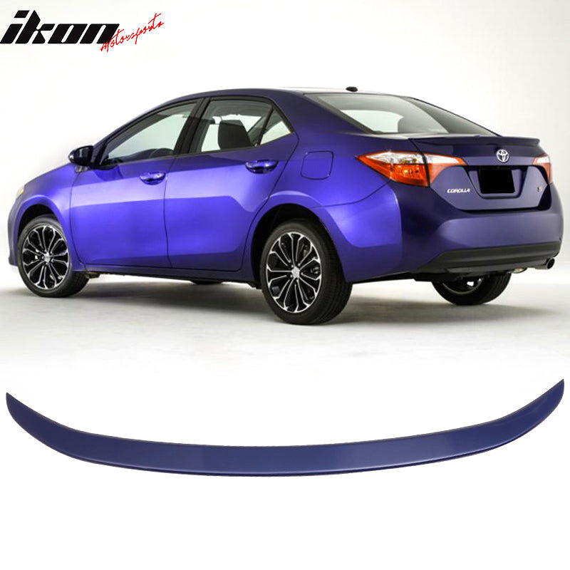 2014-2019 Toyota Corolla OE Lip Style ABS Rear Trunk Spoiler Wing - AST ...