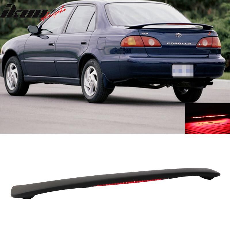 For Corolla Toyota Altis 2008--2013 Year Spoiler Sport ABS Plastic Rear Trunk Wing Car Body Kit Q%e2%8b%9a I.1327568821