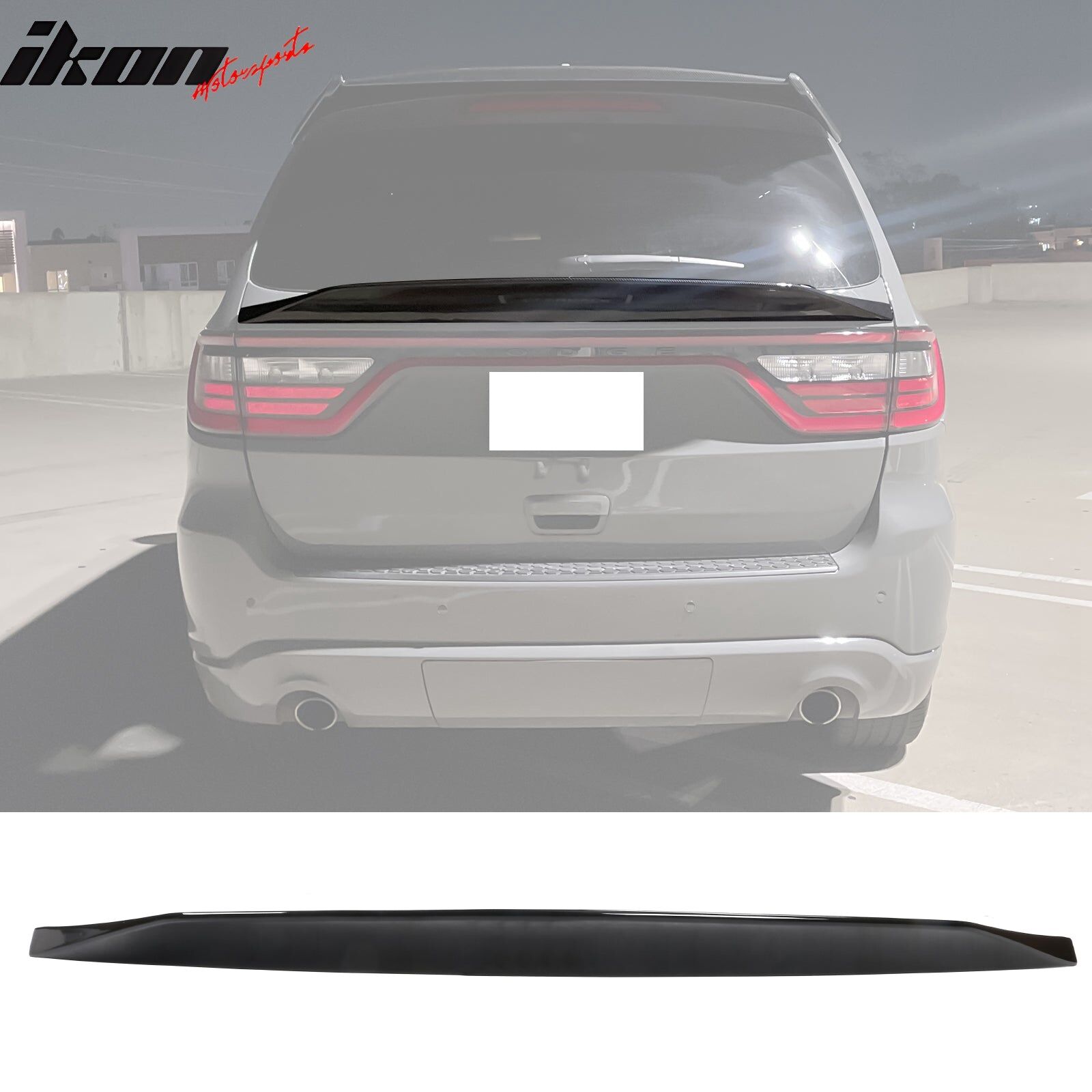 2014-2025 Dodge Durango Duckbill Style ABS Rear Spoiler Wing - ASTM ...