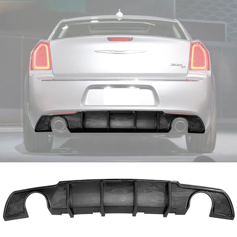 Sc300 Diffuser 2015-2021 Chrysler 300 Polypropylene Rear Diffuser - BLD-C300SRT154F-CFL