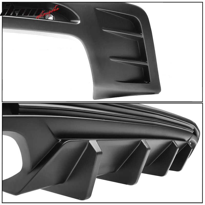 2016-2024 Chevrolet Camaro Ikon Style Rear Bumper Diffuser - BLD ...