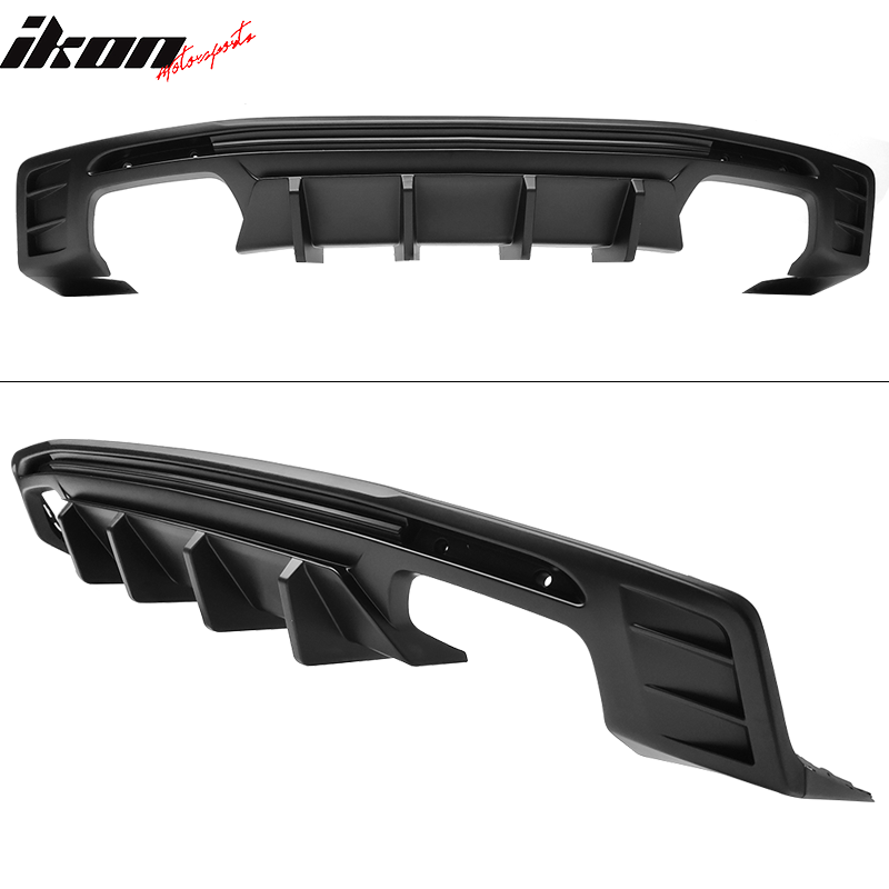 2016-2024 Chevrolet Camaro Ikon Style Rear Bumper Diffuser - BLD ...