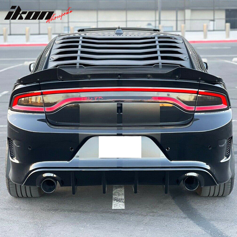 2015-2024 Dodge Charger SRT Polypropylene Rear Bumper Diffuser - BLD ...