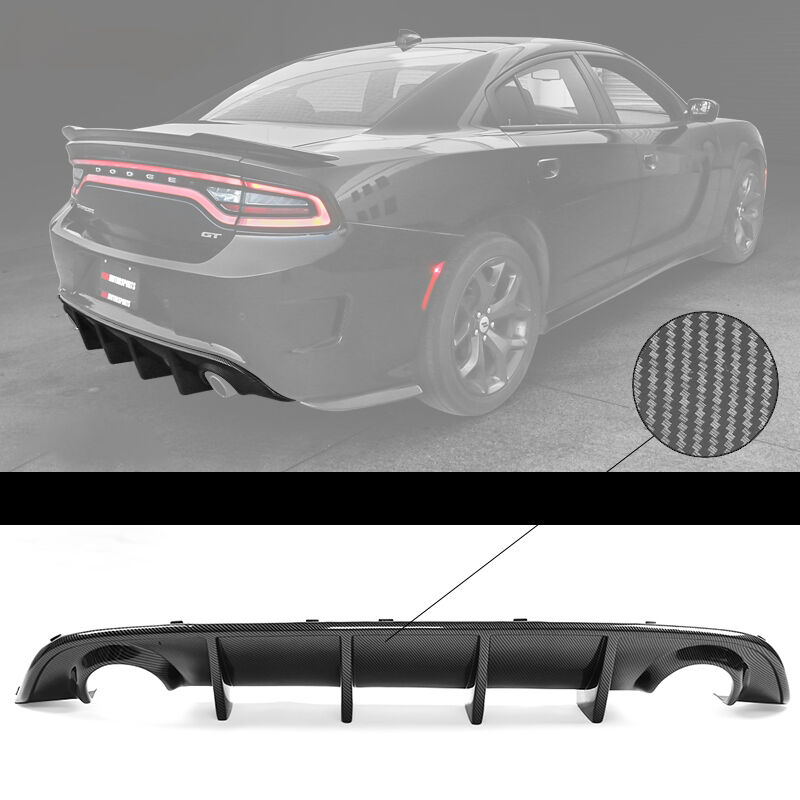 2015-2024 Dodge Charger SRT Polypropylene Rear Bumper Diffuser - BLD ...