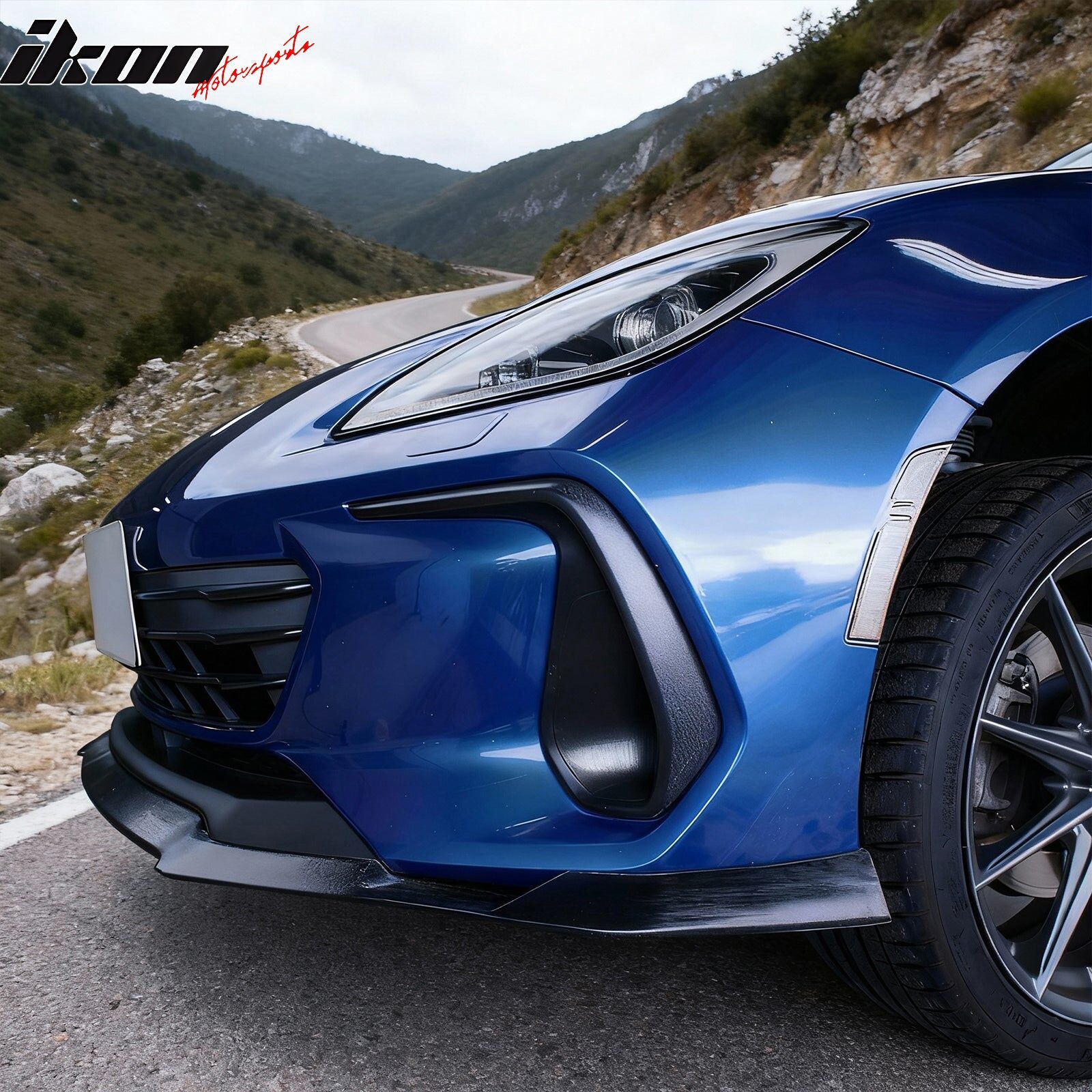 2022-2025 Subaru BRZ IKFM Style Polyurethane Front Bumper Lip Spoiler ...