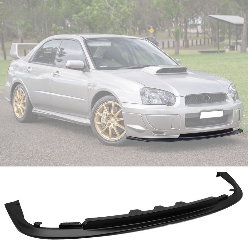 2004-2005 Subaru Impreza WRX STI Style Polypropylene Front Bumper Lip