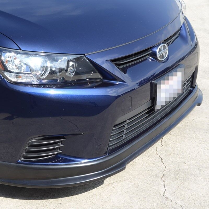 FREE-AUTO802 RS Style Front Bumper Lip Spoiler Kit For 2011–2013 Scion TC – Unpainted Polyurethane (1-Piece)