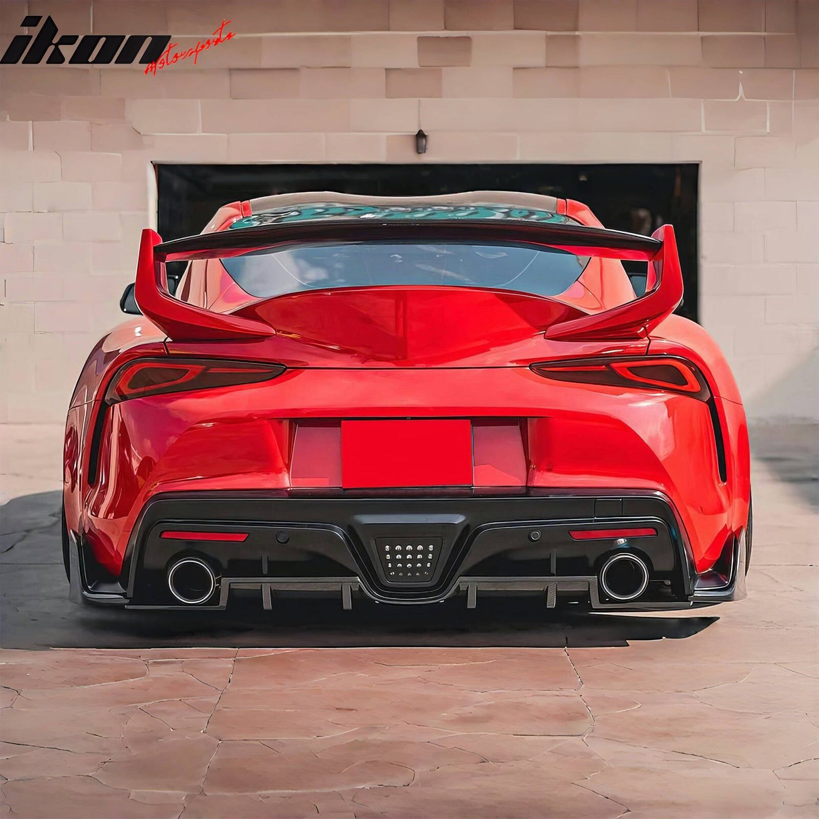 2020-2025 Toyota GR Supra A90 AG Style Gloss Carbon Fiber Rear Bumper ...