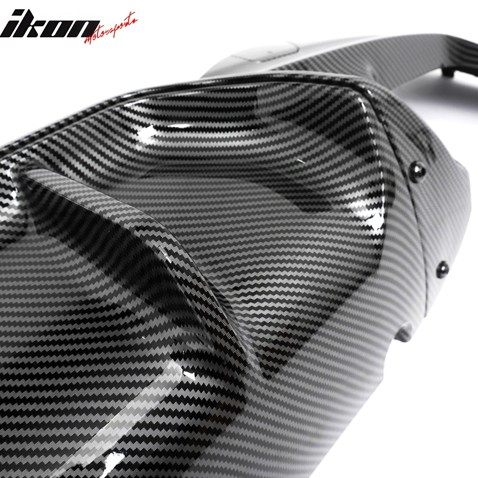 Polypro Diffuser 2021-2023 BMW 5-Series G30 Competition Polypropylene Rear Diffuser ...
