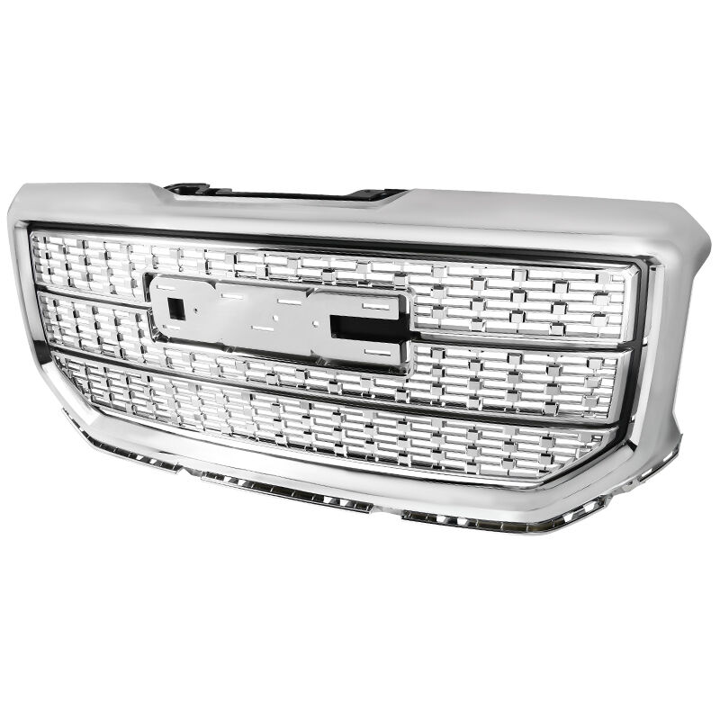 2016-2018 GMC Sierra 1500 Chrome Front Grille - HG-GMC1615C-GL
