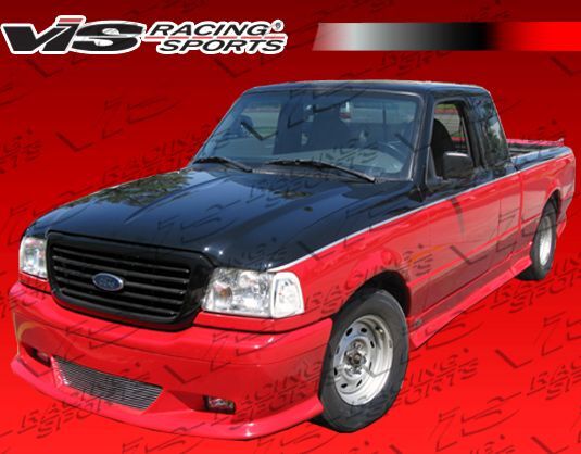 1998-2004 Ford Ranger 2DR W-Type-Front Bumper Lip/Air Dam by Wings West ...