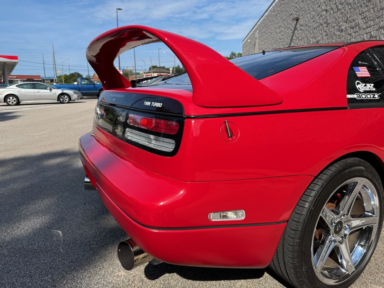 1990-1996 Nissan 300ZX Super Style Hatch Spoiler Wing - WW-591068