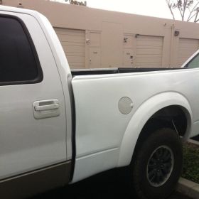 2004-2014 Ford F-150 F-150 to Raptor BedSides Rear Fenders Wide-Body 4.5" Flare 2" Rise for 6.5' Bed - Pair - AFC-137