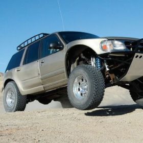 1995-2001 Ford Explorer Baker Front Fenders Wide-Body 6.5" Flare 4" Rise - Pair - AFC-159