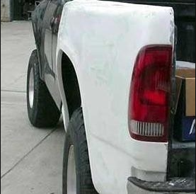 1997-2003 Ford F-150 BedSides Rear Fenders Wide-Body 4.5" Flare 3" Rise for Standard Bed - Pair - AFC-44