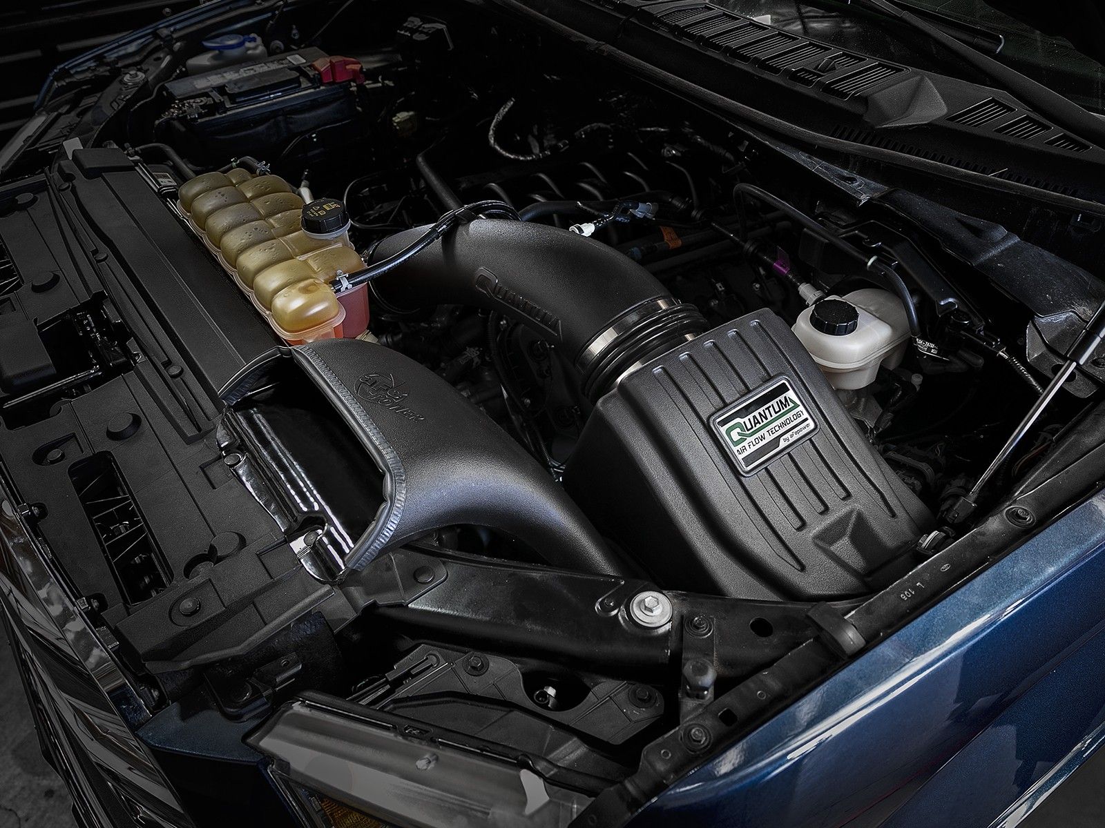 2015-2019 Ford F-150 V8 5.0L Quantum Cold Air Intake System w/Pro 5R