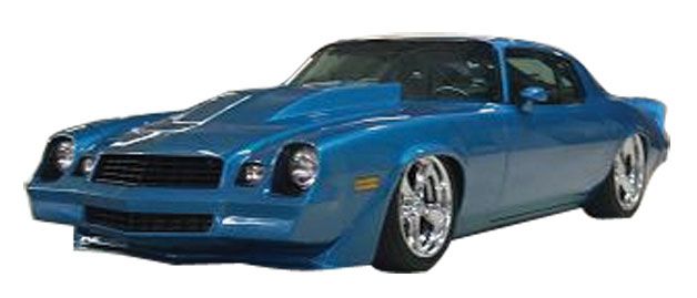 1970-1981 Chevy Camaro 4 inch Cowl Fiberglass Hood - B-11104