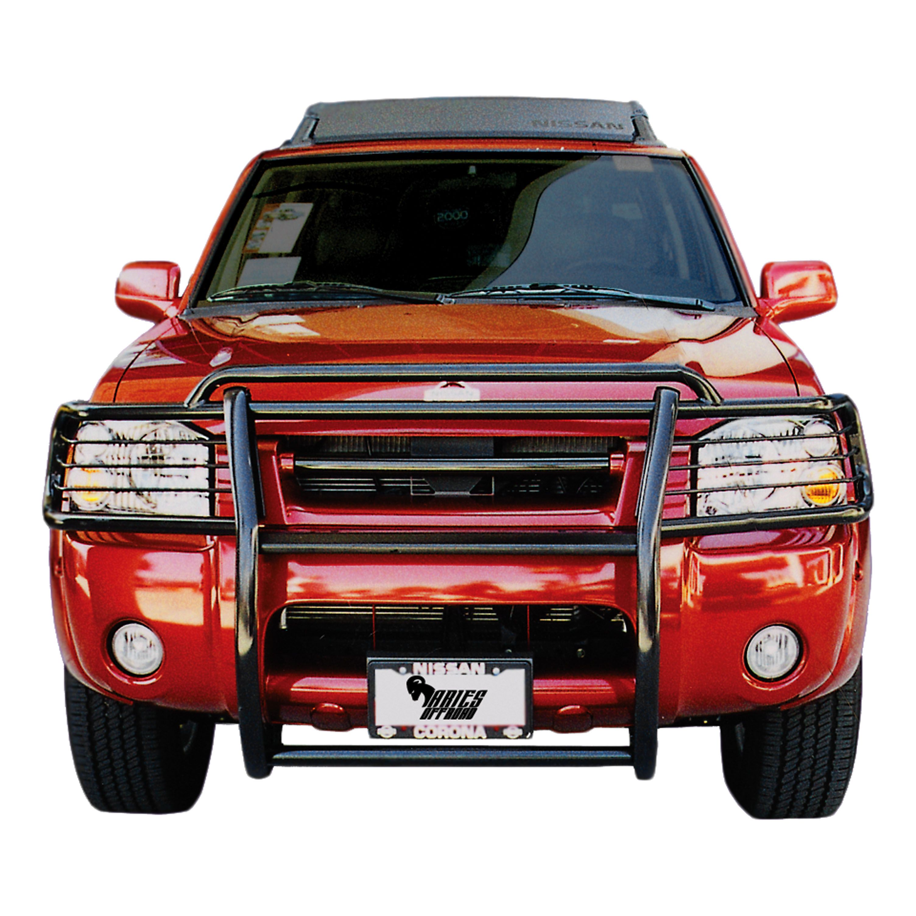 2001-2004 Nissan Frontier Aries Black Grille Guard - 9044