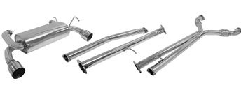 2003-2008 Nissan 350Z Stainless Steel Dual X-Pipe Cat Back Exhaust