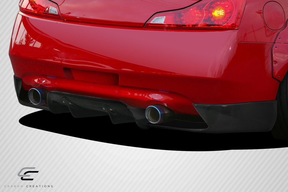 20082015 Infiniti G Coupe G37 Q60 Carbon Creations LBW Rear Diffuser