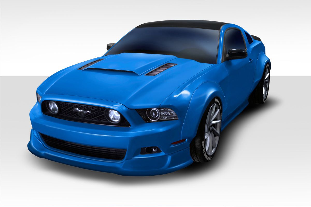20102014 Ford Mustang Duraflex Circuit Wide Body Kit 4PC 112634