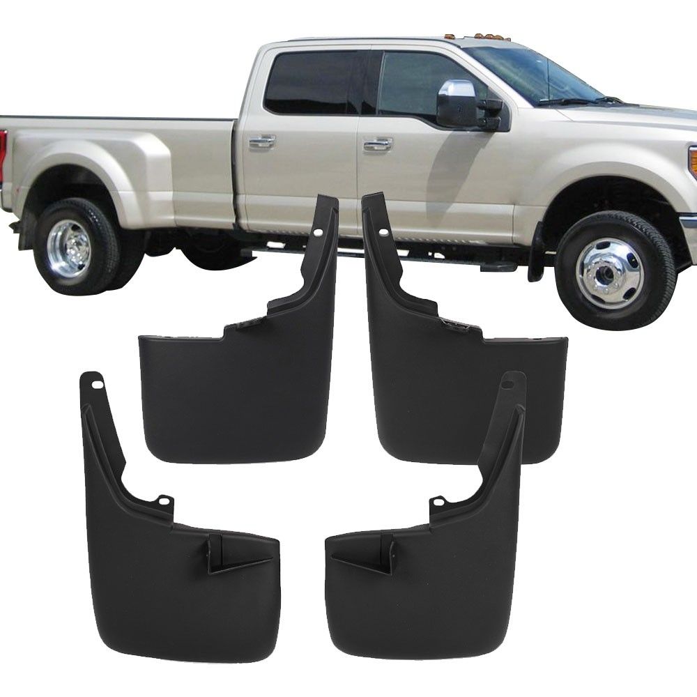 20112016 Ford F350 Super Duty Without Fender Flares Mud Flaps Guards