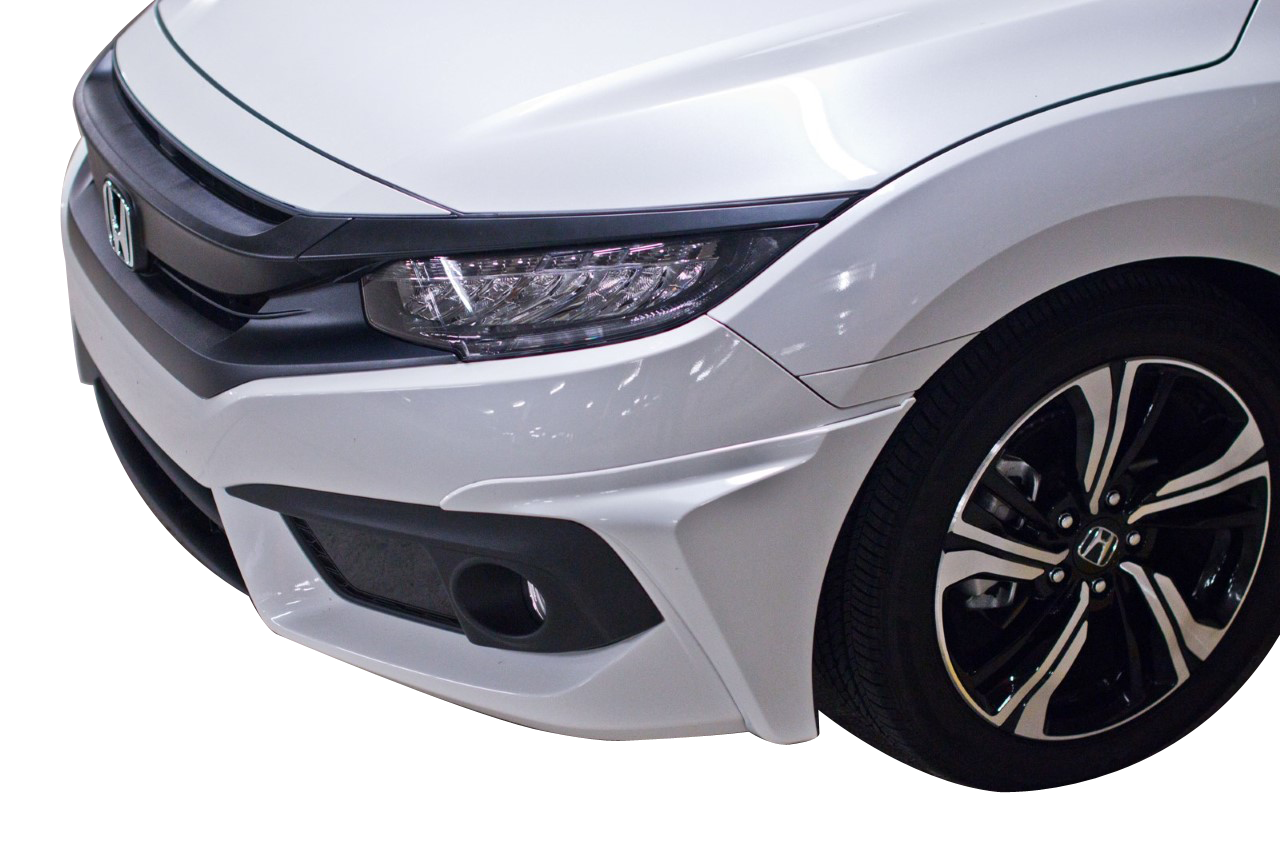 20162017 Honda Civic 2DR/4DR HFP Polypropylene Front Bumper Lip IKN