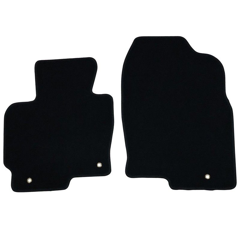 20132017 Mazda CX5 Floor Mats Front & Rear 4PC Black Nylon CP181BK