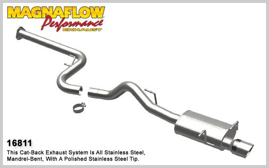 2008-2010 Chevrolet HHR SS MagnaFlow Cat Back Exhaust System - 16811