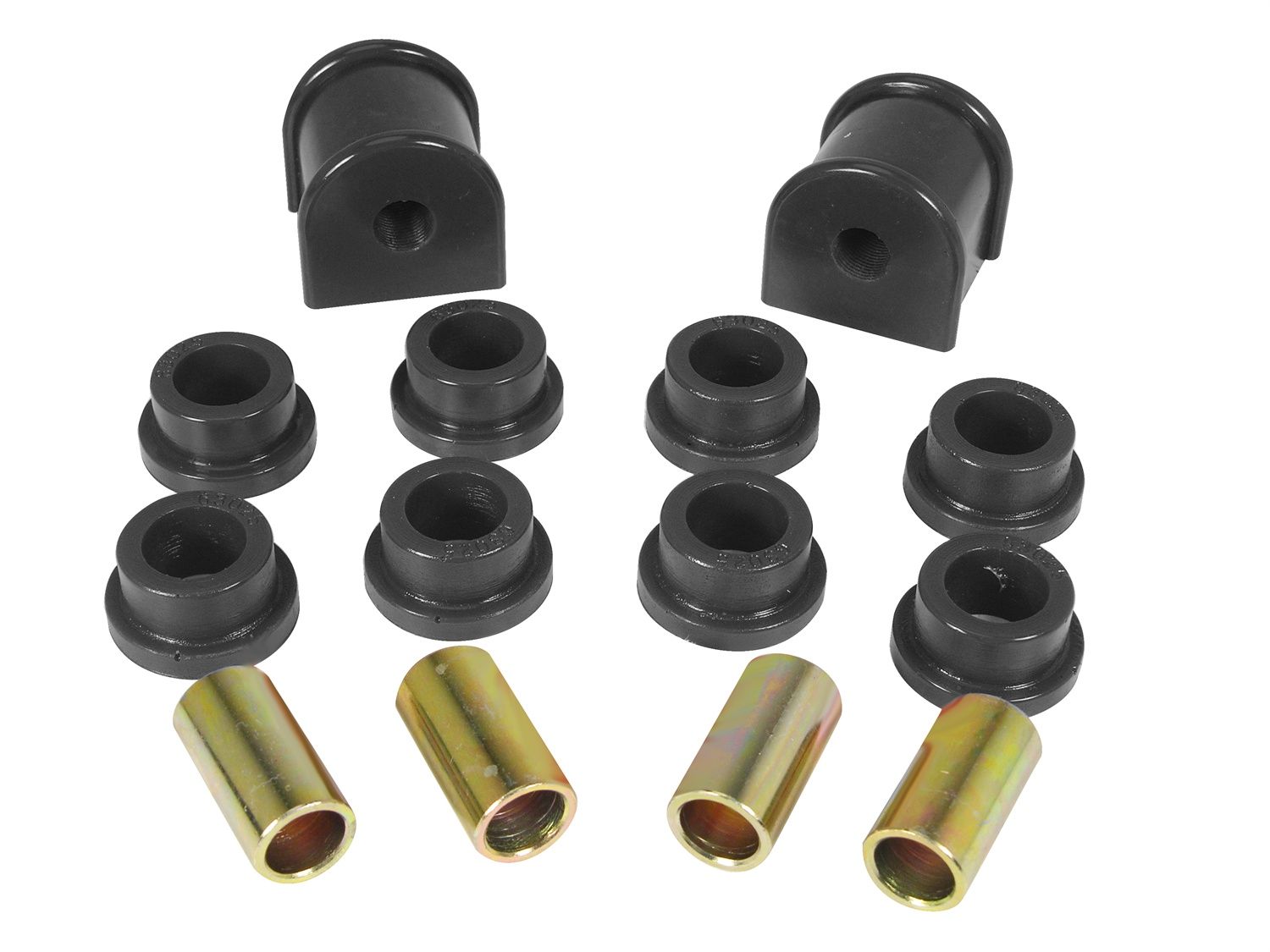 19972006 Jeep Wrangler Rear Sway Bar Bushing Kit Black Prothane 1