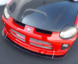2003-2005 Dodge Neon SRT4 Fiberglass Front Splitter - CBD-FGFRLPSP
